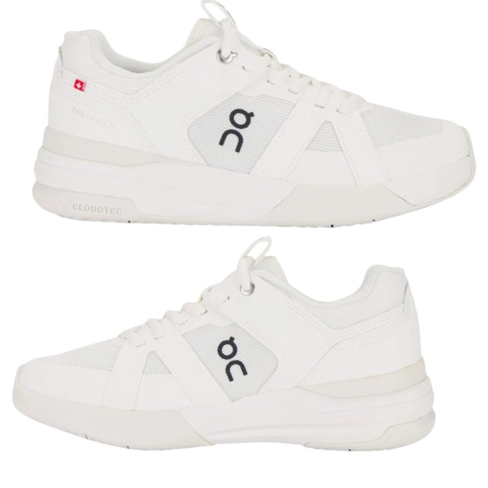 On THE ROGER Clubhouse Pro Women's ,Undyed/Ice, Size 9.5